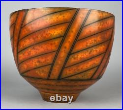 Duncan Ross Studio Pottery Burnished Terra Sigillata Slip Bowl Vase Pot