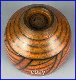 Duncan Ross Studio Pottery Burnished Terra Sigillata Slip Bowl Vase Pot