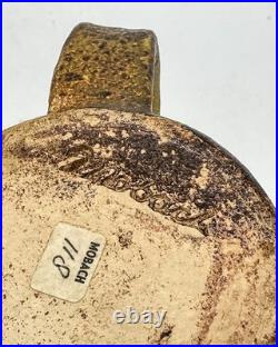 Dutch Studio Pottery Vase by Jaan Mobach for Mobach Keramiek, 1960s Holland MCM