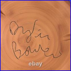 Dylan Bowen Ceramics Studio Pottery Slipware Extra Large Decorative Platter