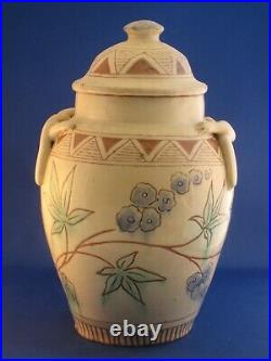 E B Fishley Fremington Large lidded Jar-Vase