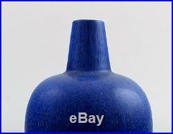 Early Berndt Friberg Studio ceramic vase. Modern Swedish design