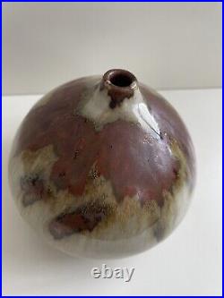 Early Graeme James studio pottery vase