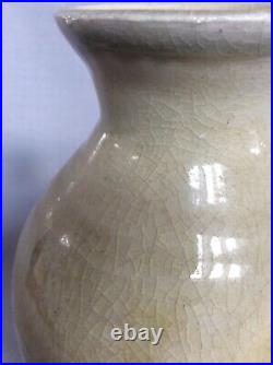 Early James Walford Signed Studio Pottery Vase