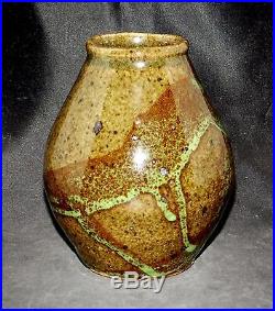 Early Warren MacKenzie Studio Art Pottery Vase Shoji Hamada Stillwater Mark