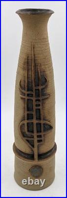 Edward Campden Large Studio Pottery Stoneware Vase 1994