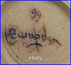 Edward Campden Large Studio Pottery Stoneware Vase 1994