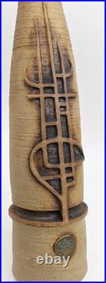 Edward Campden Large Studio Pottery Stoneware Vase 1994