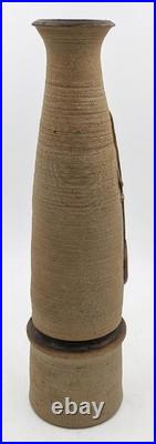 Edward Campden Large Studio Pottery Stoneware Vase 1994