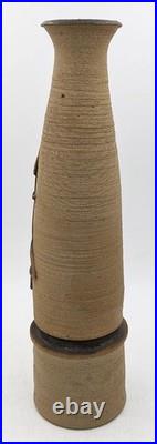 Edward Campden Large Studio Pottery Stoneware Vase 1994
