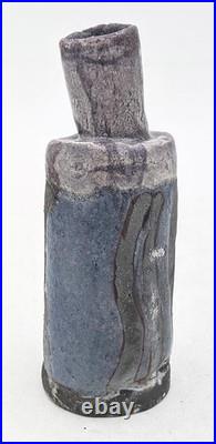 Elizabeth Raeburn Raku Fired Studio Pottery Small Vessel