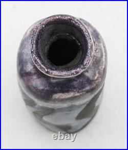 Elizabeth Raeburn Raku Fired Studio Pottery Small Vessel