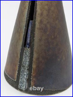 Emili Biarnes Raber Studio Pottery Lustre Cone Vase 20th Century Emili Biarnes Raber Studio Pottery Lustre Cone Vase 20th Century