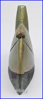 Emili Biarnes Raber Studio Pottery Metalic Lustre Vase 20th Century