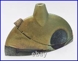 Emili Biarnes Raber Studio Pottery Metalic Lustre Vase 20th Century