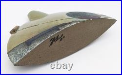 Emili Biarnes Raber Studio Pottery Metalic Lustre Vase 20th Century