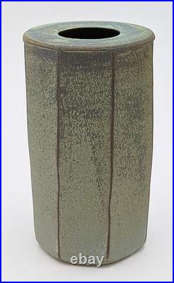 Emily Myers Studio Pottery Red Stoneware Vase 21st Century
