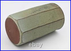 Emily Myers Studio Pottery Red Stoneware Vase 21st Century