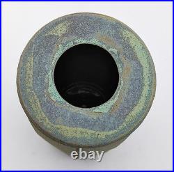 Emily Myers Studio Pottery Red Stoneware Vase 21st Century