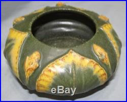 Ephraim Faience Experimental Art Pottery Bowl Vase