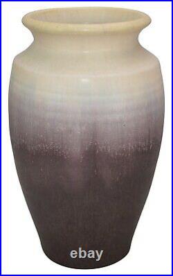 Ephraim Faience Pottery 1998 Large Jargo Art Deco Ceramic Vase 822