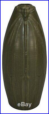 Ephraim Faience Pottery 2001 Dragonfly Vase 817