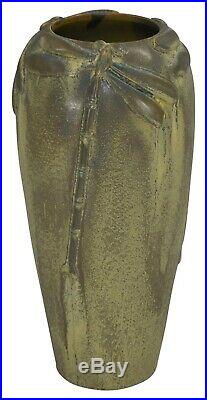 Ephraim Faience Pottery 2005 Century Studios Dragonfly Vase