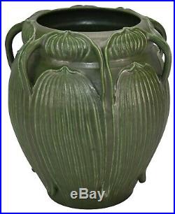 Ephraim Faience Pottery 2005 Grueby Style Bulbous Seven-Handled Vase 962