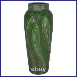 Ephraim Faience Pottery 2005 Pacific Eucalyptus Green Ceramic Vase 029
