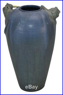 Ephraim Faience Pottery 2005 Walrus Show Piece Ceramic Vase 551