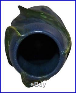 Ephraim Faience Pottery 2006 Experimental Oceans Depth Fish Vase