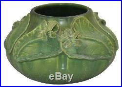 Ephraim Faience Pottery 2007 Experimental Wood Violet Vase B09