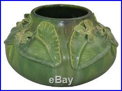Ephraim Faience Pottery 2007 Experimental Wood Violet Vase B09