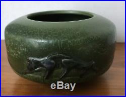 Ephraim Pottery Creeping Panther Vase