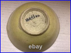 Eric James Mellon Studio Pottery Circular Bowl, c 1960/70s Signed
