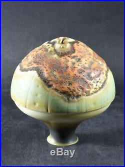 Exquisite Geoffrey Swindell Studio Pottery Porcelain Signed Vase British Art