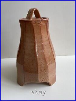 Fabulous James Hake Studio Pottery Lidded vessel
