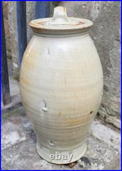Fabulous Stephen Parry Studio Pottery Wood Fired Ash Glazed Large Vase Fabulous Stephen Parry Studio Pottery Wood Fired Ash Glazed Large Vase