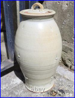 Fabulous Stephen Parry Studio Pottery Wood Fired Ash Glazed Large Vase Fabulous Stephen Parry Studio Pottery Wood Fired Ash Glazed Large Vase