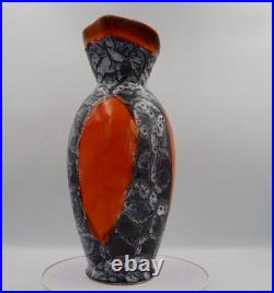 Fabulous mid century French Vallauris Lava-Glaze Jug & Six Goblets Pottery Set