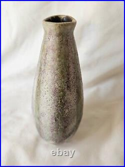 Fantastic mid century modern studio pottery vase, with striking hues