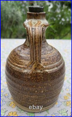 Far North Pottery Jug With Stopper Lotte Glob Scottish Far North Pottery Jug With Stopper Lotte Glob Scottish