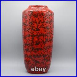 Fat Lava Floor Vase West German Pottery Mid-Century Design Scheurich 517-45 CM