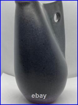 Fernand LACAF French Studio Pottery Vase Signed 20cm Fernand LACAF French Studio Pottery Vase Signed 20cm