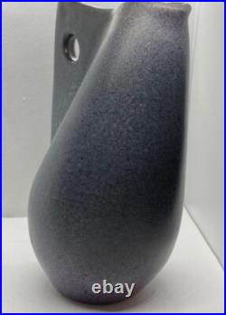 Fernand LACAF French Studio Pottery Vase Signed 20cm Fernand LACAF French Studio Pottery Vase Signed 20cm
