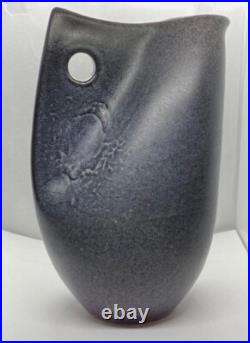 Fernand LACAF French Studio Pottery Vase Signed 20cm Fernand LACAF French Studio Pottery Vase Signed 20cm