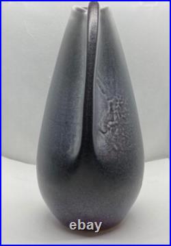 Fernand LACAF French Studio Pottery Vase Signed 20cm Fernand LACAF French Studio Pottery Vase Signed 20cm