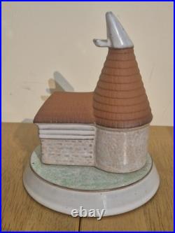 Frank Berry Pottery Kent & Kentish Oast Houses Studio Pottery Set Signed
