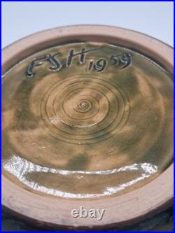 Frederick Harrop Studio Pottery Vase 1959