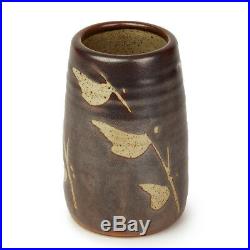 Geoffrey Whiting Avoncroft Wax Resist Studio Pottery Vase